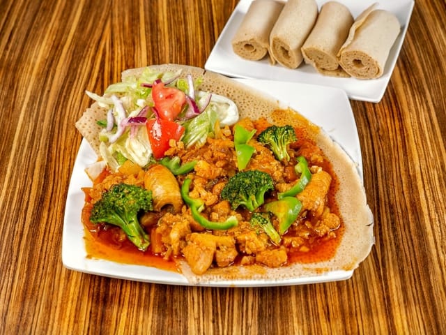 13. Awaze Fish Tibbs Lunch.