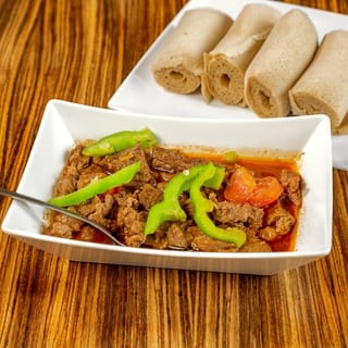 4. Beef Tibbs Lunch