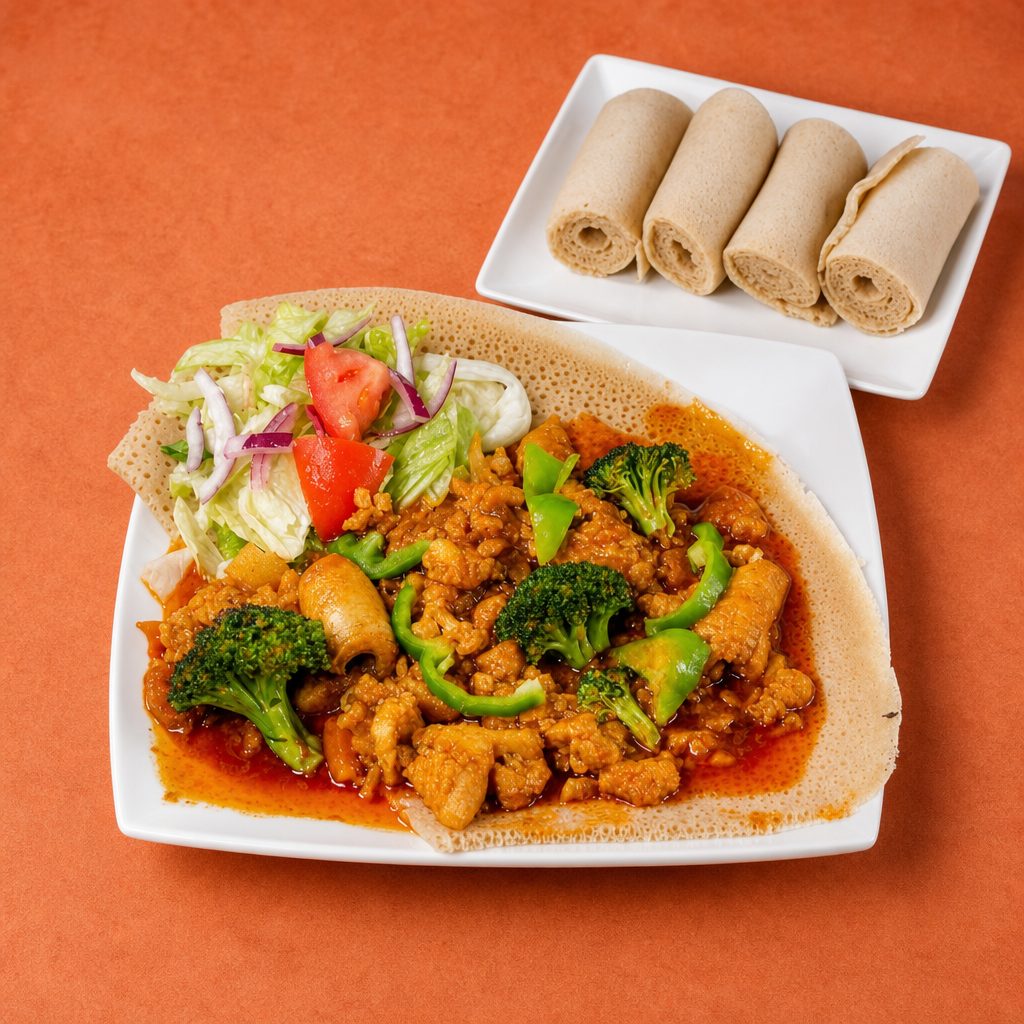 13. Awaze Fish Tibbs Dinner.