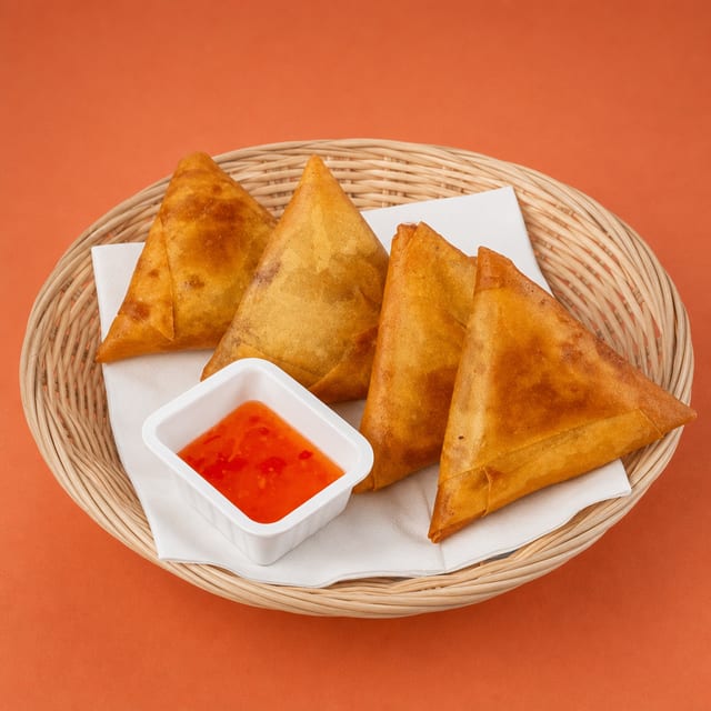 Meat Samosa.