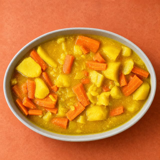 21. Potatoes & Carrots Lunch.
