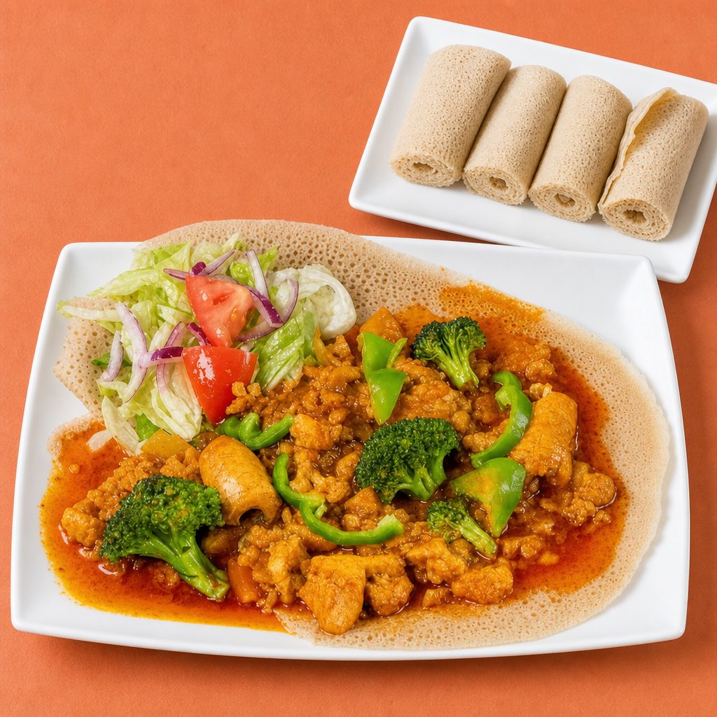 13. Awaze Fish Tibbs Lunch.