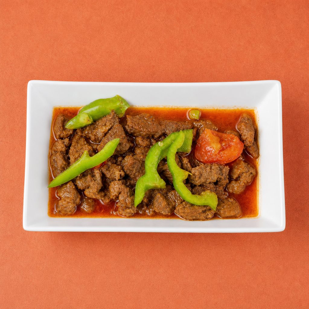 4. Beef Tibbs Dinner.
