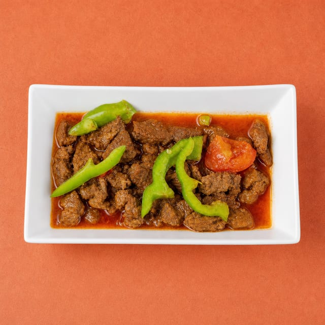 4. Beef Tibbs Dinner.