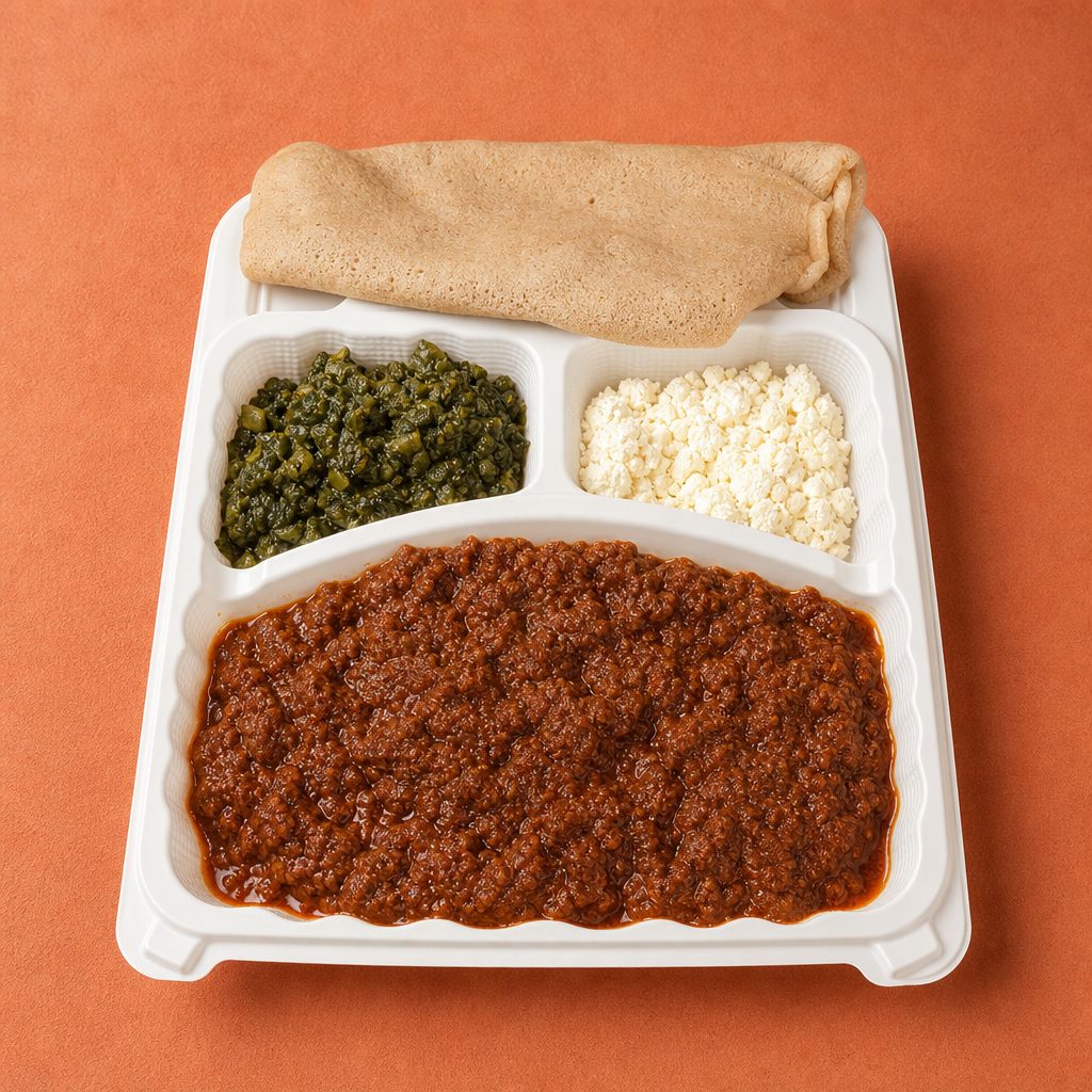 7. Kitfo Lunch.