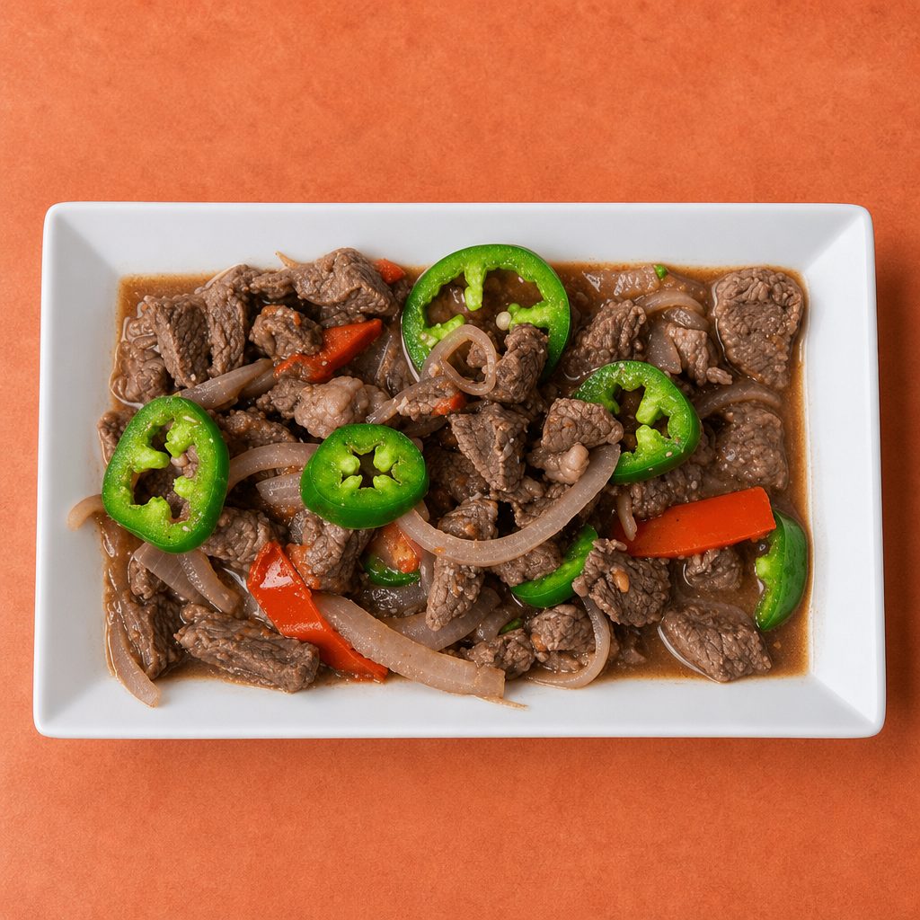 5. Awaze Beef Tibbs Dinner.