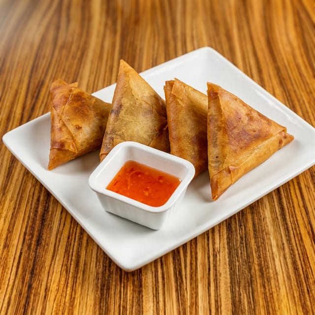 Meat Samosa.