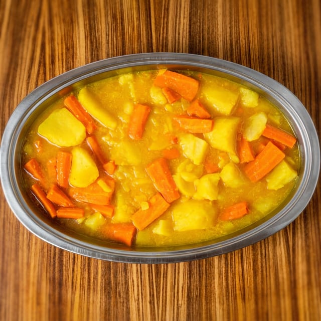 21. Potatoes & Carrots Lunch.