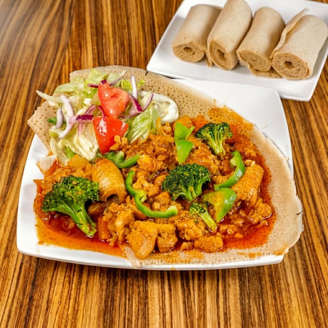 13. Awaze Fish Tibbs Lunch.