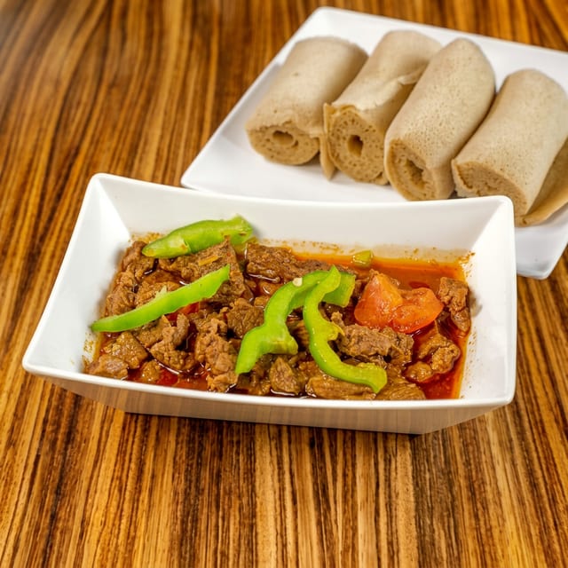 4. Beef Tibbs Lunch.